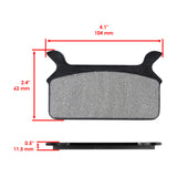 Caltric Brake Pads MP181AA1008, image 2 of 4
