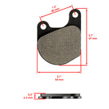 Caltric Brake Pads MP180AA1011, image 2 of 4