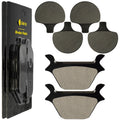 Caltric Brake Pads MP276AA2039, image 1 of 4