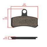 Caltric Brake Pads MP268AA1002, image 2 of 4