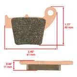 Caltric Brake Pads SP172, image 2 of 4