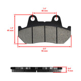 Caltric Brake Pads MP111AA1007, image 2 of 4