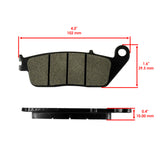 Caltric Brake Pads MP273AA1009, image 2 of 4