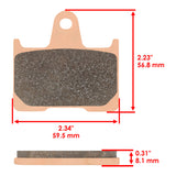 Caltric Brake Pads SP124, image 2 of 4