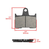 Caltric Brake Pads MP242AA2007, image 3 of 4