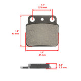 Caltric Brake Pads MP105AA2003, image 3 of 4