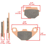 Caltric Brake Pads SP241, image 2 of 4