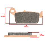 Caltric Brake Pads SP127, image 2 of 4