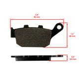 Caltric Brake Pads MP284AA1007, image 2 of 4