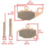 Caltric Brake Pads MP144AA2058, image 3 of 4