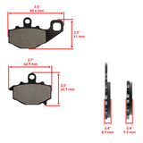 Caltric Brake Pads MP171AA2002, image 2 of 4