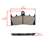 Caltric Brake Pads MP171AA2002, image 3 of 4