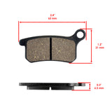 Caltric Brake Pads MP233AA2002, image 2 of 4