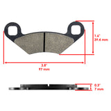 Caltric Brake Pads MP134AA2052, image 2 of 4