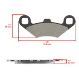 Caltric Brake Pads MP116AA2089, image 2 of 4
