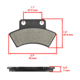 Caltric Brake Pads MP135AA1016, image 2 of 4