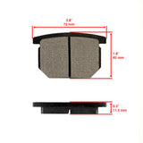 Caltric Brake Pads MP177AA1006, image 2 of 4