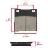 Caltric Brake Pads MP123AA1022, image 2 of 4