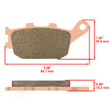Caltric Brake Pads MP187AA2051, image 4 of 4