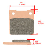Caltric Brake Pads SP123, image 2 of 4