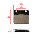 Caltric Brake Pads MP192AA2003, image 2 of 4