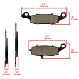 Caltric Brake Pads MP187AA2025, image 3 of 4