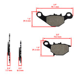 Caltric Brake Pads MP168AA1002, image 2 of 4