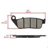 Caltric Brake Pads MP151AA2030, image 2 of 4
