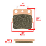 Caltric Brake Pads, image 2 of 4