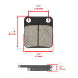 Caltric Brake Pads MP101AA2027, image 3 of 4