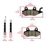 Caltric Brake Pads MP103AA2033, image 2 of 4