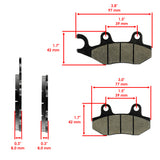 Caltric Brake Pads MP196AA1002, image 2 of 4