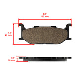 Caltric Brake Pads MP179AA1005, image 2 of 4