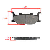 Caltric Brake Pads MP143AA1003, image 2 of 4