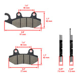 Caltric Brake Pads MP104AA1014, image 2 of 4