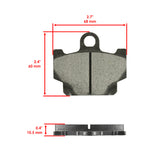 Caltric Brake Pads MP215AA1002, image 2 of 4