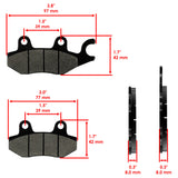 Caltric Brake Pads MP101AA2030, image 4 of 4