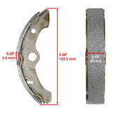 Caltric Brake Shoes FL5044BS140HY, image 2 of 4