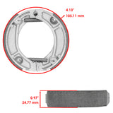 Caltric Brake Shoes FL4866BS136HY, image 2 of 4