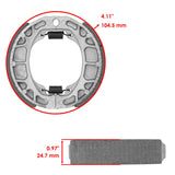 Caltric Brake Shoes FL4799BS135HY, image 2 of 4