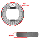 Caltric Brake Shoes FL1919BS143HY, image 2 of 4