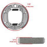 Caltric Brake Shoes FL4586BS126HY, image 2 of 4