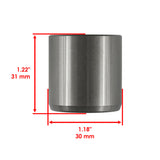 Caltric Brake Caliper Piston, image 3 of 4