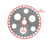Caltric Camshaft CMK104A2005AA, image 4 of 4