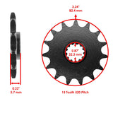 Caltric Chain & Sprocket Kit CH1001AA2082, image 2 of 4