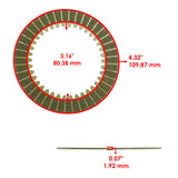 Caltric Clutch Plate FP207A2001, image 2 of 4