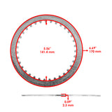 Caltric Clutch Plate MO2040FP174MD, image 4 of 4
