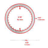 Caltric Clutch Plate FP117A2001, image 3 of 3