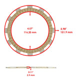 Caltric Clutch Plate RR5011FX136PP, image 4 of 4