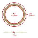Caltric Clutch Plate CS1842FP112DM, image 4 of 4